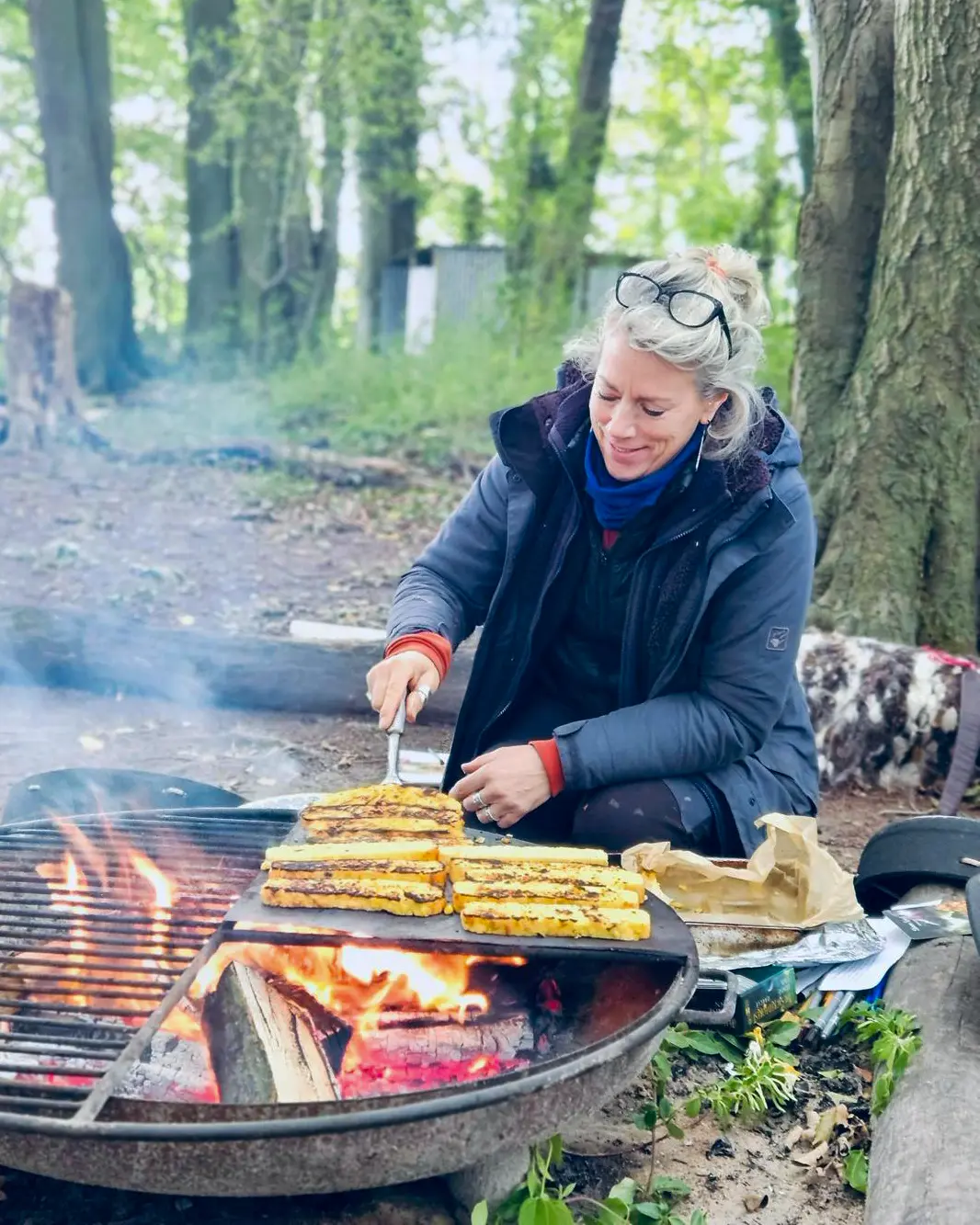 Well Bath Sue Barbecuing Portrait Edit